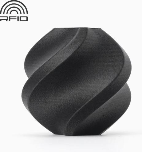 Bambu Lab PETG CF - Black (PETG, Carbon, 1.75 mm, 1000 g, Schwarz)