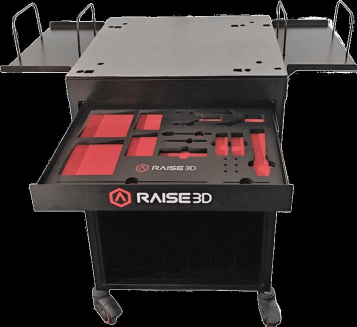 Actual product image Raise3D Printer Cart for Pro2/Pro3/E2