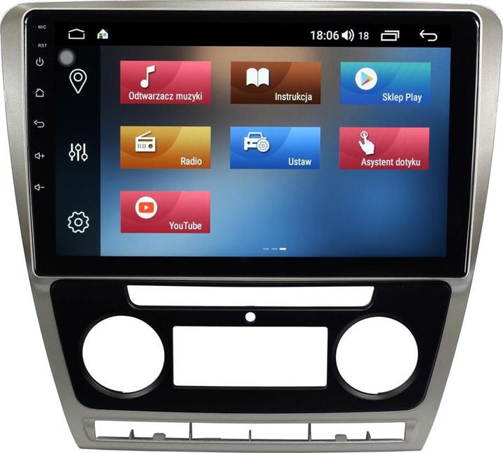 Immagine prodotto No Name RADIO NAVIGAZIONE GPS SKODA OCTAVIA II 2004-2013 ANDROID (9")