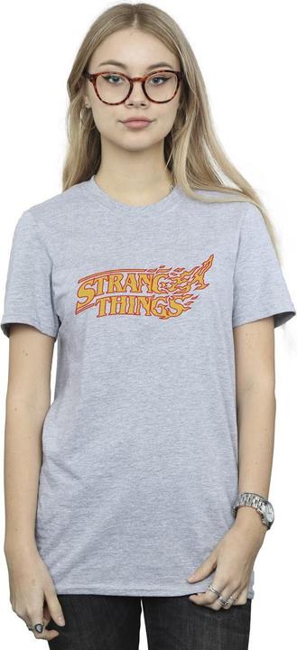 Produktbild Netflix Stranger Things Logo Breaking TShirt (L)