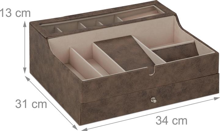 Actual product image Relaxdays jewellery organiser