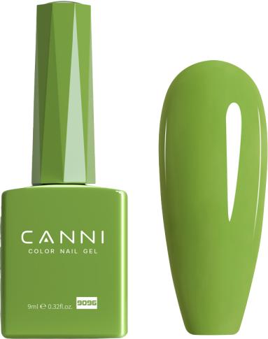 Actual product image Canni Gel lacquer 9096 UV/LED (Green, UV gel varnish)