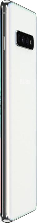 Produktbild Samsung Galaxy S10+ (128 GB, Prism White, 6.40", Hybrid Dual SIM, 16 Mpx, 4G)