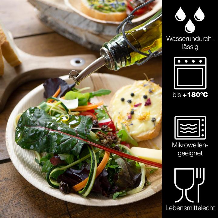 Actual product image Moritz & Moritz Palm leaf tableware 25 pieces (25 x)