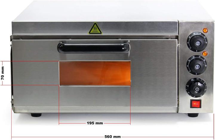 Actual product image Wiltec Pizza Oven (Pizza oven Gastro)