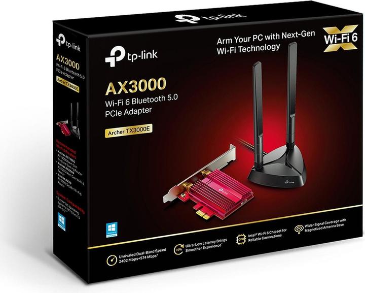 Actual product image TP-Link Archer TX3000E (PCI-E x1)