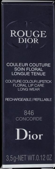Actual product image Dior Rouge (846 Concorde mat)