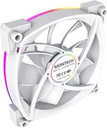 Immagine prodotto Montech Lotto di 3 Ventilatori di bocchette AX120 RGB - 12cm (Bianco) (120 mm, 3 x)