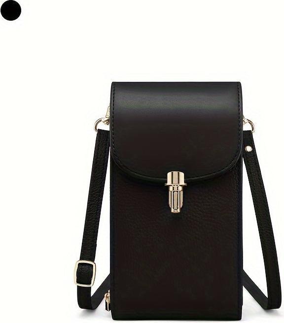 Immagine prodotto Only-Bags.Store Custodia per cellulare in vera pelle, borsa a tracolla, borsa a spalla, 8 scomparti per carte di