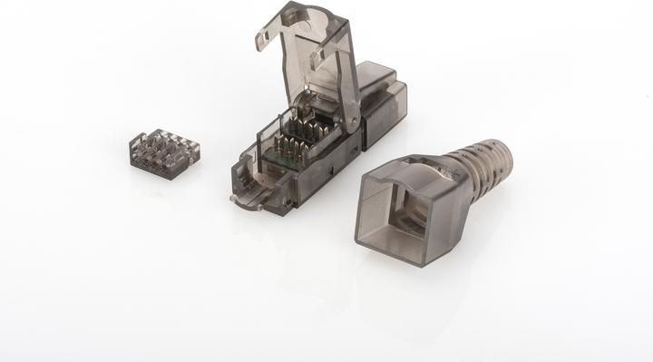 Immagine prodotto Digitus Spina CAT 6A per il montaggio sul campo di fili non schermati AWG 27/7 - 22/1 solidi e a trefoli