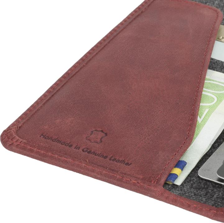 Actual product image Krusell Sunne 4 Card FolioWallet Apple (Apple iPhone XS Max)