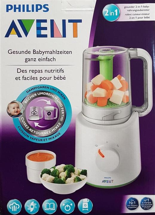 Produktbild Philips Avent Kombinierter Dampfgarer und Mixer