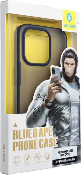 Immagine prodotto Blueo Consumables! APE Phone Case - Apple iPhone 15 Pro blue (Apple iPhone 15 Pro)