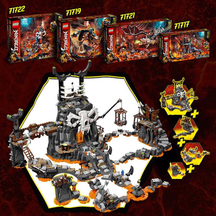 Actual product image LEGO Dragon of the Skull Mage (71721, LEGO Ninjago)
