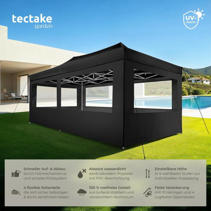 Actual product image tectake Garden gazebo (600 cm, 300 cm)