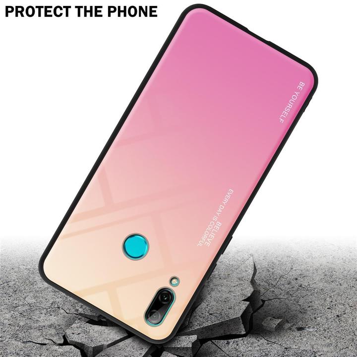 Produktbild Cadorabo TPU 2 Farben Glas Cover (Huawei P Smart+ (2019))