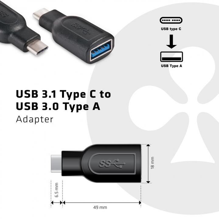 Produktbild Club 3D USB 3.1 (0.80 m, USB 3.1, 100 W)