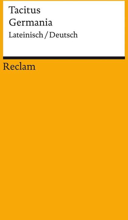 Produktbild Germania (Deutsch, Latein, Tacitus, Ursula Blank-Sangmeister, Andreas Fahrmeir, 2022)