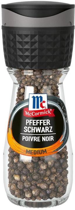 Produktbild McCormick Mühle Pfeffer schwarz ganz (35 g)