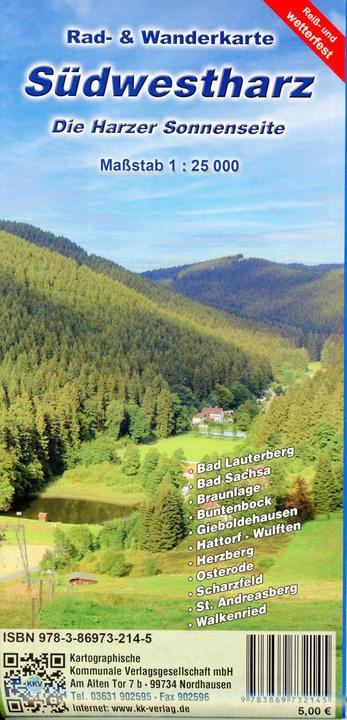 Produktbild Südwestharz - Die Harzer Sonnenseite