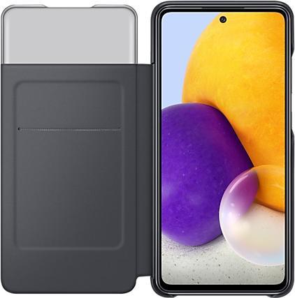Produktbild Samsung Smart S View Wallet Cover für A725 Galaxy A72 black (Samsung Galaxy A72)