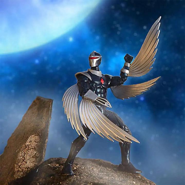 Actual product image Hasbro Guardians of the Galaxy Vol. 2 Marvel Legends Titus Series Darkhawk Action Figure (Masters of Mind)