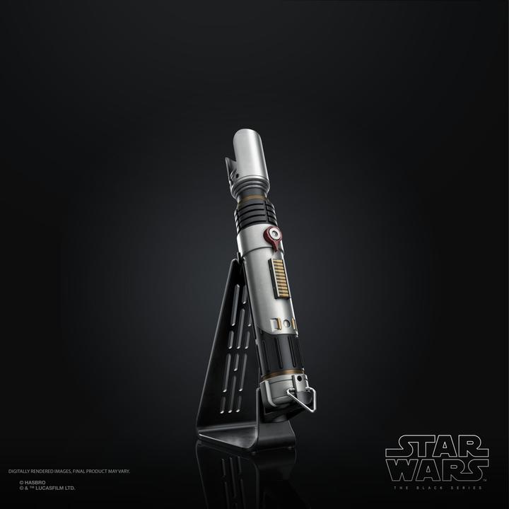 Actual product image Hasbro Star Wars: Ahsoka Black Series Replica Force FX Elite Lightsaber Sabine Wren