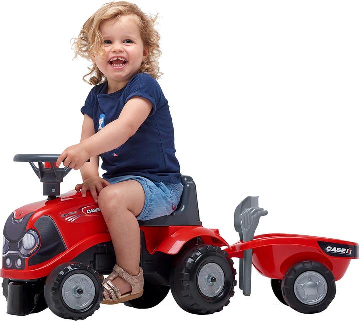 Actual product image Falk Toys Sliding vehicle pedal tractor with trailer