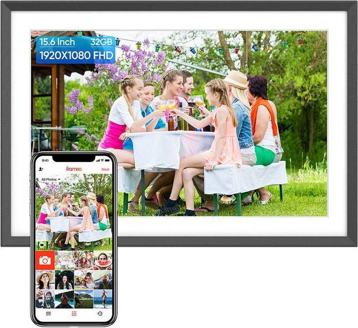 Produktbild Arzopa Smart Photo Frame P156W 15,6" (15.60", 1920 x 1080 Pixel)