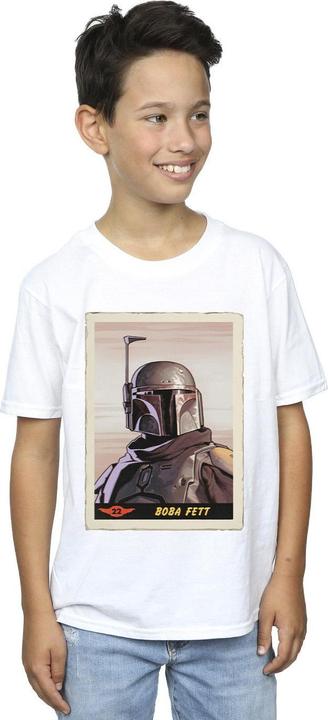 Immagine prodotto Star Wars The Mandalorian Boba Fett Maglietta Ragazzi (152, 158)