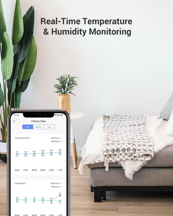 Actual product image EZVIZ Thermostat T51C