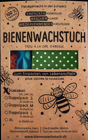 Produktbild Einfach Weniger Bienenwachstuch Starterset B-Ware (1 x)
