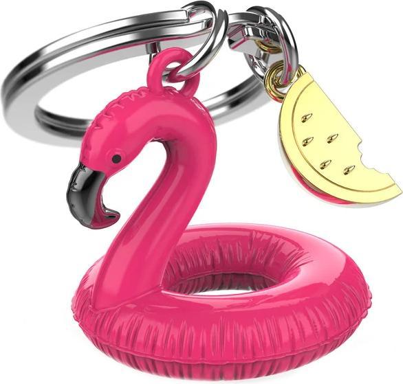 MTM Gifts Schlüsselanhänger Flamingo-Schwimmring