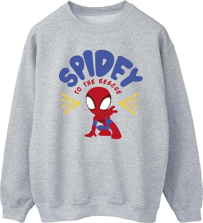Actual product image Mens Spidey And His Amazing Friends Rescue Sweatshirt (5XL)