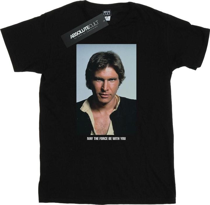 Immagine prodotto Star Wars Han Solo May The Force Maglietta Uomo (M)