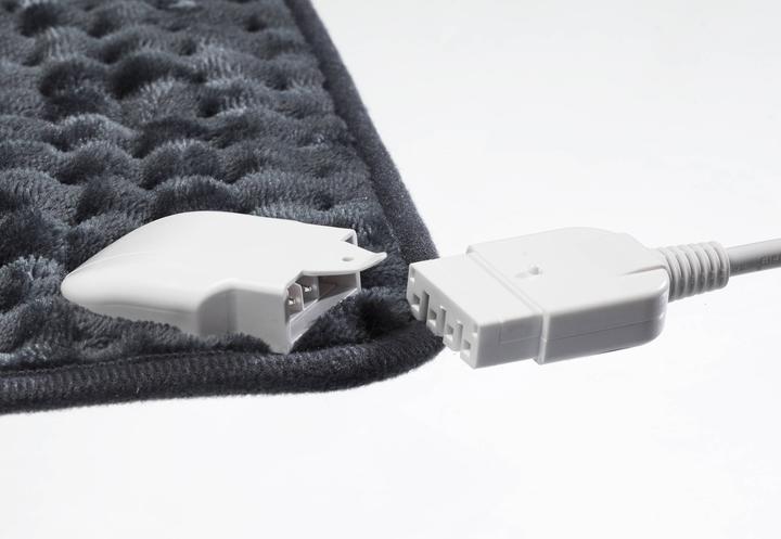 Actual product image Westfalia Electric heating mat, with 4 heat settings, flannel fleece, grey, 30 x 60 cm, 110 watts