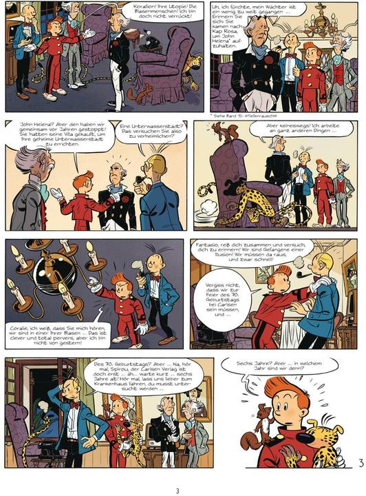 Produktbild Spirou und Fantasio 55: Das Gedächtnis der Zukunft (Benjamin Abitan, Sophie Guerrive, Deutsch)