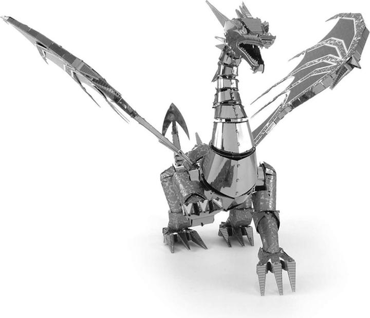 Image du produit Metal Earth Kit Iconx Silver Dragon