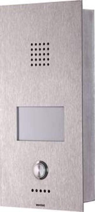 Actual product image Wantec Monolith C IP with 1 call button and digital echo cancellation