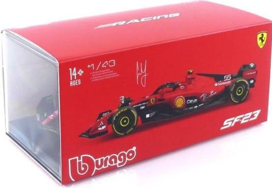 Actual product image Bburago Ferrari F1 SF-23 Sainz 2023