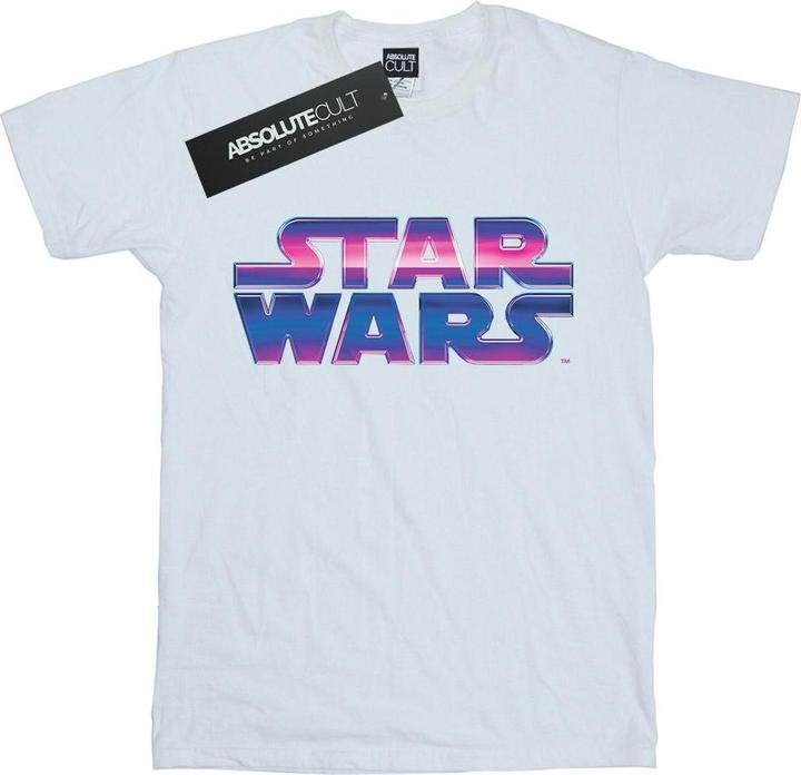 Immagine prodotto Star Wars Neon Logo Maglietta Ampia Donna (M)