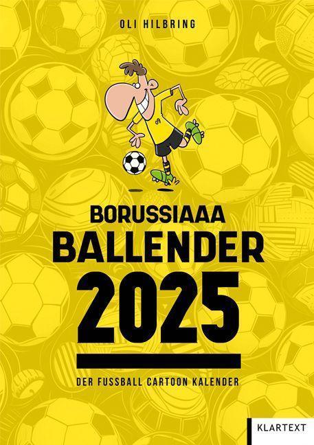 Produktbild Ballender Borussia Dortmund 2025 (33 x 45 cm, Harter Einband, Deutsch)