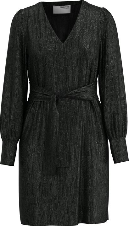 Actual product image Selected Femme Glitter Mini Dress (S)