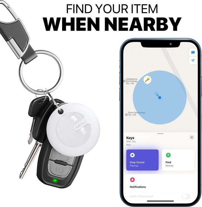 Actual product image Mili MiTag (3 Pack) (iOS, iPadOS, Apple)