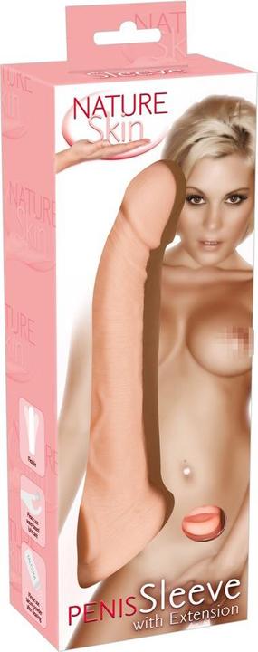 Produktbild Nature Skin Penis Sleeve with Extension