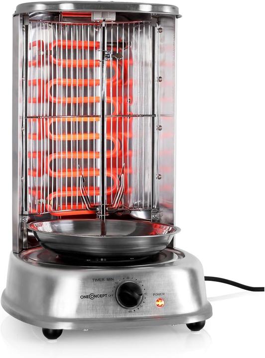 Produktbild OneConcept Kebap Master - Vertikalgrill mit Drehspiess