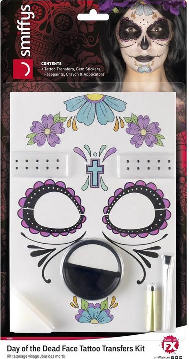Produktbild Smiffys Tag der Toten - Dia De Los Muertos