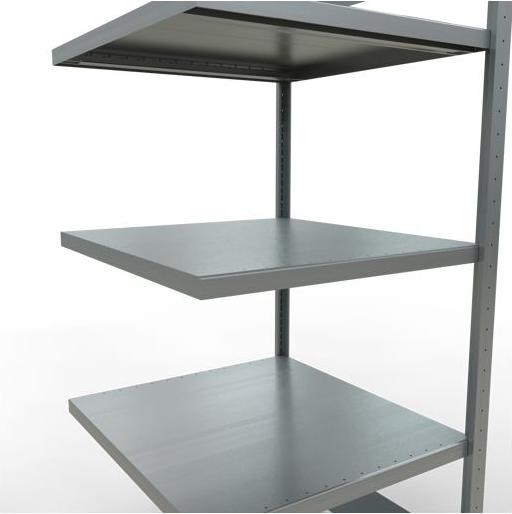 Stecksystem Anbauregal MULTIplus250 mit Längenriegel