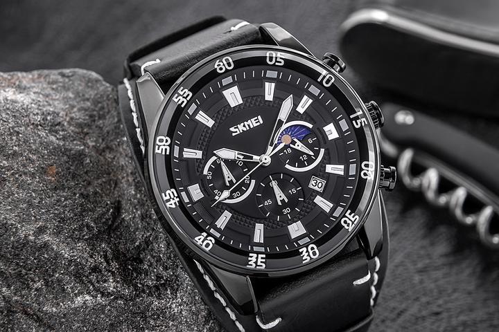 Image du produit Skmei 9249BKBK Herrenuhr + BOX (Montre analogique)