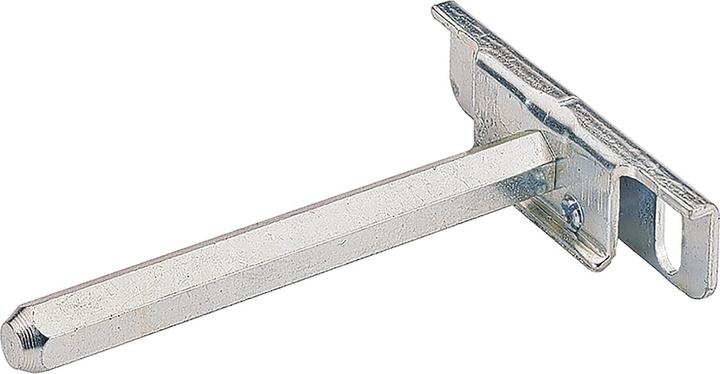 Produktbild Hettich Regalbodenträger Titan Stahl verzinkt verdeckte Montage (1 Stk.)